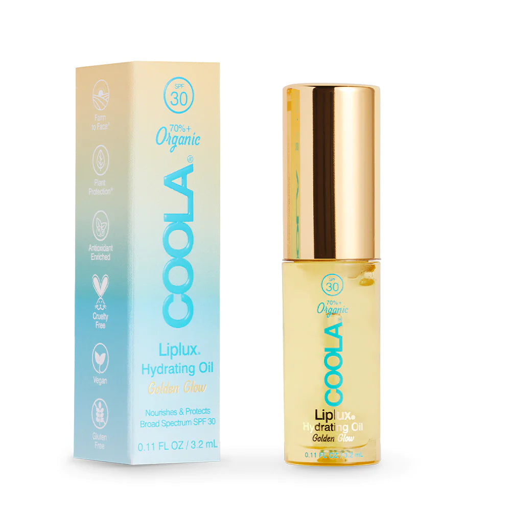 COOLA Classic Liplux® Organic Hydrating Lip Oil Sunscreen SPF 30